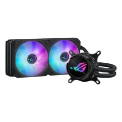 Kit refrigeracion liquida asus rog strix lc iii 240 argb 2x 120mm negr