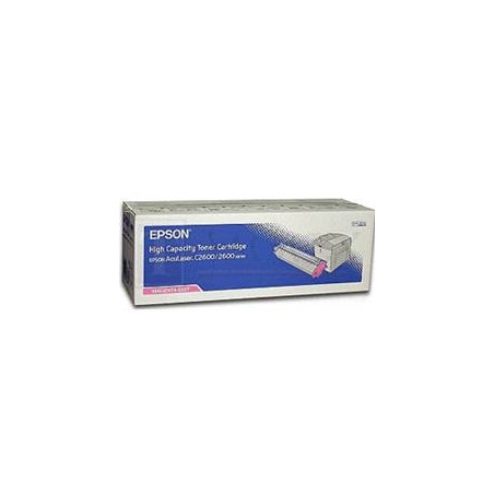 Toner tinta epson s050227 magenta de alta capacidad 5000 pag aculaser 
