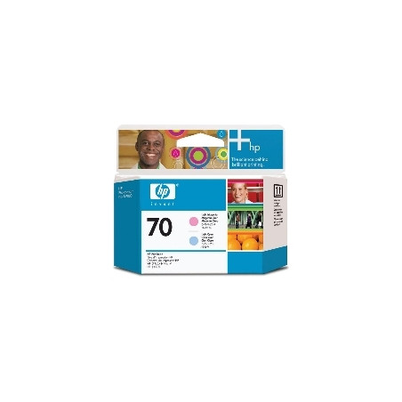 Cabezal impresion hp 70 c9405a cian claro - magenta claro z2100 - z310