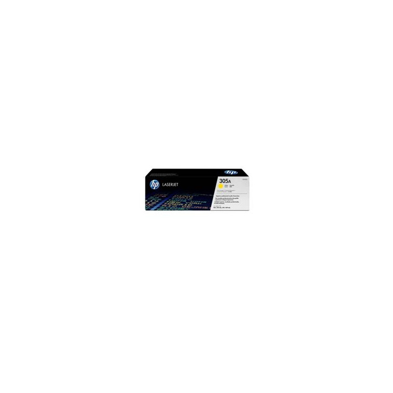 Toner hp 305a ce412a amarillo 2600pag laserjet pro 300 m351a 300 mfp m375nw 400 m451 400 mfp m475