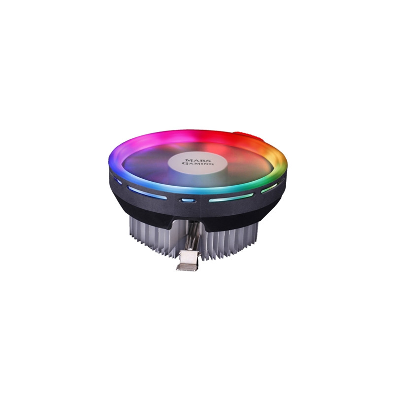 Ventilador disipador cpu mars gaming mcpu120 120mm rgb
