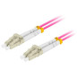 Cable fibra optica lanberg multi lc - upc - lc - upc duplex om4 50 - 1