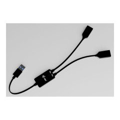 Hub i - tec usb tipo a 2 en 1 u3cblhub2a
