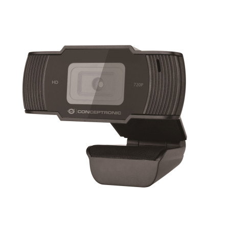Webcam hd conceptronic amdis05b - 720p ( 1080 interpolado) - usb 2.0 -