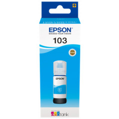 Cartucho ecotank epson 103 cian ink botella para l3110 - l3150 - l3111