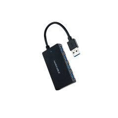 Hub usb 3.0 nanocable con 4 puertos de usb 3.0 usb - a - m - usb 3.0 -