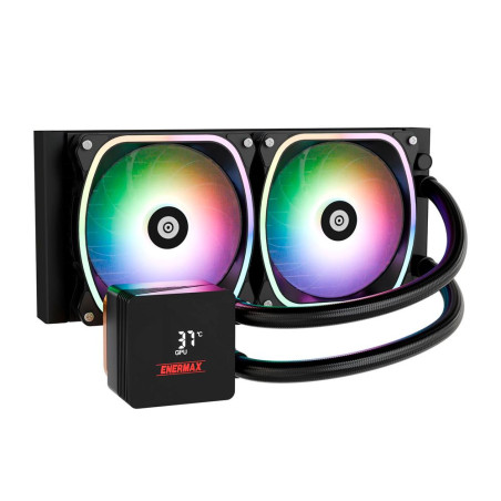 Kit refrigeracion liquida cpu enermax aquafusion ii 240mm gaming 2 x12
