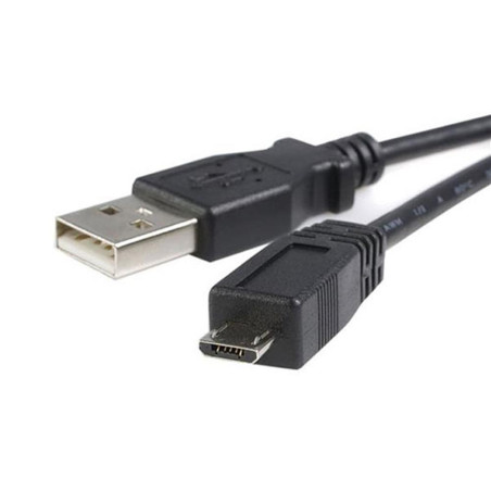 Cable micro usb tipo b a usb tipo a startech 2m - macho - macho - negr