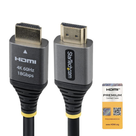 Cable hdmi 4k startech 2m - macho - macho