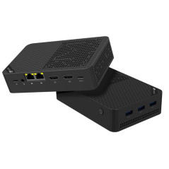 Leotec LEMPC23 PC/estación de trabajo barebone Cubo Negro N150 3,6 GHz