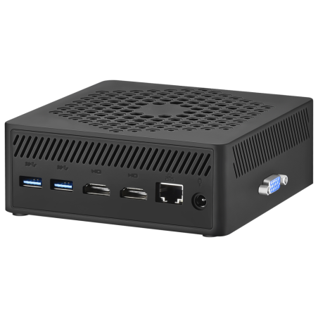 Leotec LEMPC15 PC/estación de trabajo barebone Negro