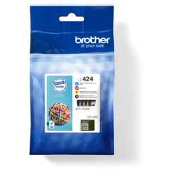 Brother LC424VAL cartucho de tinta 4 pieza(s) Original Negro, Cian, Ma