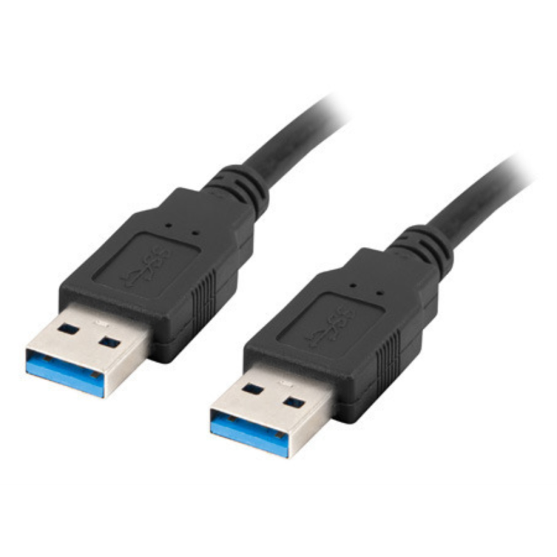 Lanberg CA-USBA-30CU-0005-BK cable USB USB 3.2 Gen 1 (3.1 Gen 1) 0,5 m Negro