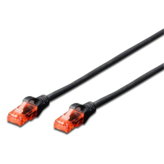 Ewent IM1020 cable de red Negro 3 m Cat6 U/UTP (UTP)
