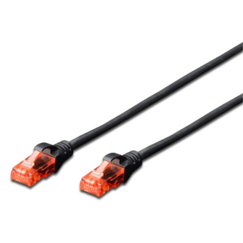 Ewent IM1020 cable de red Negro 3 m Cat6 U/UTP (UTP)
