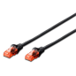 Ewent IM1020 cable de red Negro 3 m Cat6 U/UTP (UTP)