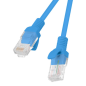 Lanberg PCU6-10CC-0200-B cable de red Azul 2 m Cat6 U/UTP (UTP)
