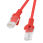 Lanberg PCU6-10CC-0150-R cable de red Rojo 1,5 m Cat6 U/UTP (UTP)