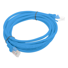 Lanberg PCU6-10CC-0300-B cable de red Azul 3 m Cat6 U/UTP (UTP)