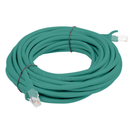 Lanberg PCU6-10CC-0500-G cable de red Verde 5 m Cat6 U/UTP (UTP)