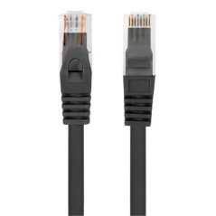 Lanberg PCU6-10CU-0050-BK cable de red Negro 0,5 m Cat6 U/UTP (UTP)