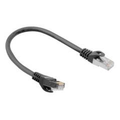 Lanberg PCF6-10CC-0025-BK cable de red Negro 0,25 m Cat6 F/UTP (FTP)
