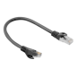 Lanberg PCF6-10CC-0025-BK cable de red Negro 0,25 m Cat6 F/UTP (FTP)