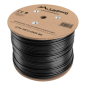 Lanberg LCF6-30CU-0305-BK cable de red Negro 305 m Cat6