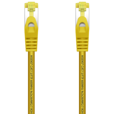 AISENS Cable De Red Latiguillo RJ45 LSZH Cat.7 600 MHz S/FTP PIMF AWG2
