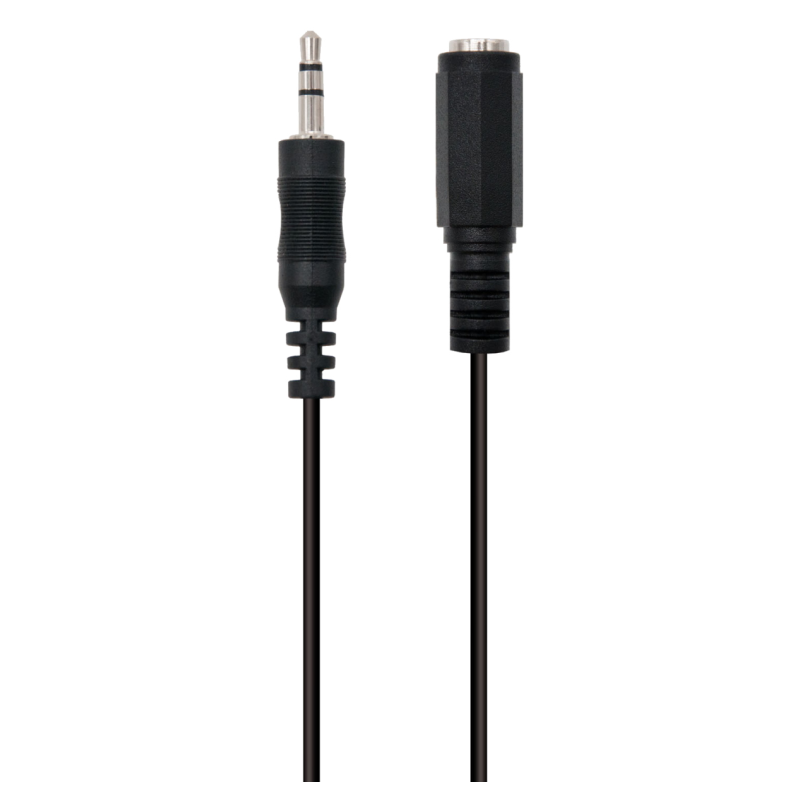 Ewent EC1650 cable de audio 2 m 3,5mm Negro