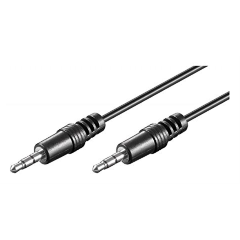 Ewent EC1606 cable de audio 2 m 3,5mm Negro