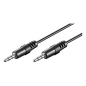 Ewent EC1606 cable de audio 2 m 3,5mm Negro