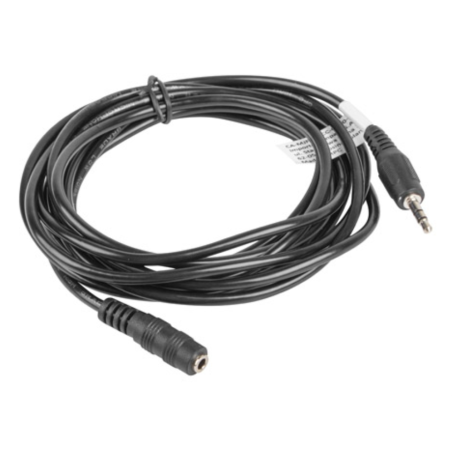 Lanberg CA-MJFJ-10CC-0030-BK cable de audio 3 m 3,5mm Negro