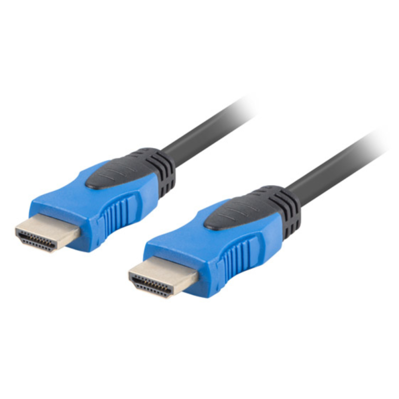 Lanberg CA-HDMI-20CU-0045-BK cable HDMI 4,5 m HDMI tipo A (Estándar) Negro, Azul