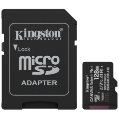 Kingston Technology 128GB microSDXC Canvas Select Plus Gen3 150MB/s A1