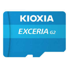 Kioxia EXCERIA G2 128 GB MicroSDHC UHS-III Clase 10
