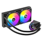 Antec Skeleton 240 Procesador Sistema de refrigeración líquida todo en uno 12 cm Negro