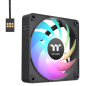 Thermaltake CL-F182-PL14SW-A sistema de refrigeración para ordenador Carcasa del ordenador Ventilador 14 cm Negro 3 pieza(s)