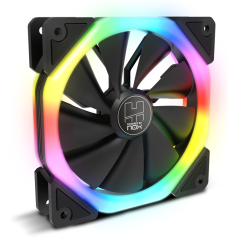 NOX Hummer S-Fan Carcasa del ordenador Ventilador 12 cm Negro