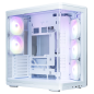 Zalman P60 WHITE carcasa de ordenador Midi Tower Blanco