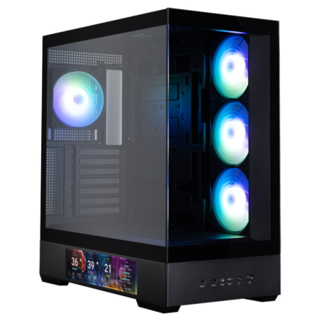 Zalman P40 DS BLACK Midi Tower Negro