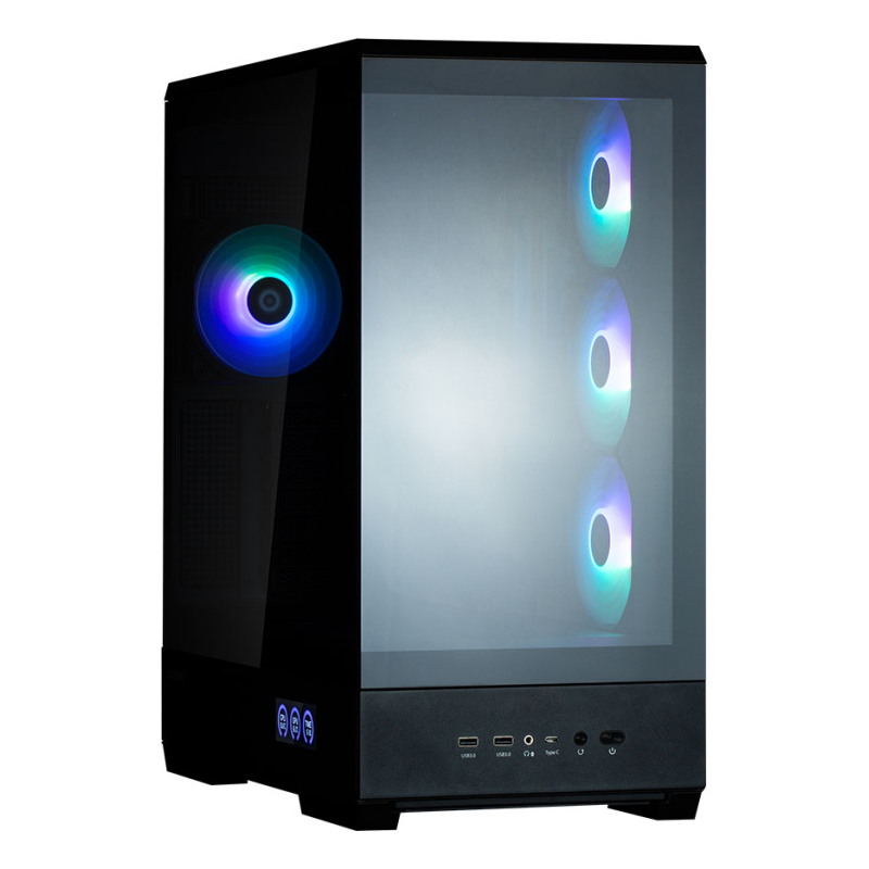 Zalman P50 DS Black Midi Tower Negro