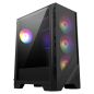 MSI MAG FORGE 121A AIRFLOW carcasa de ordenador Midi Tower Negro