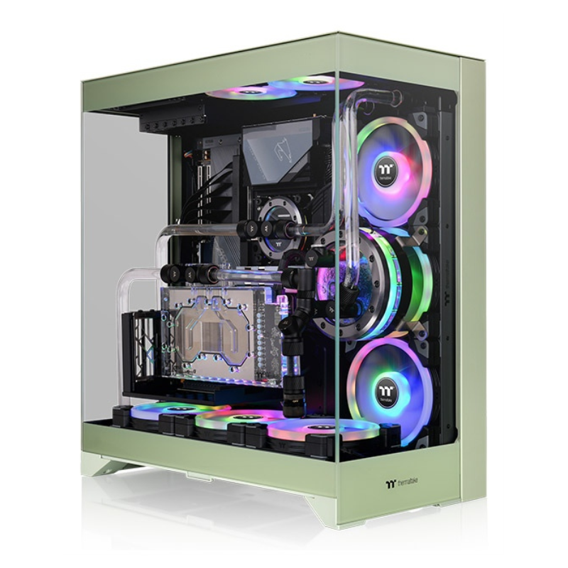 Thermaltake CTE E550 TG Midi Tower Verde