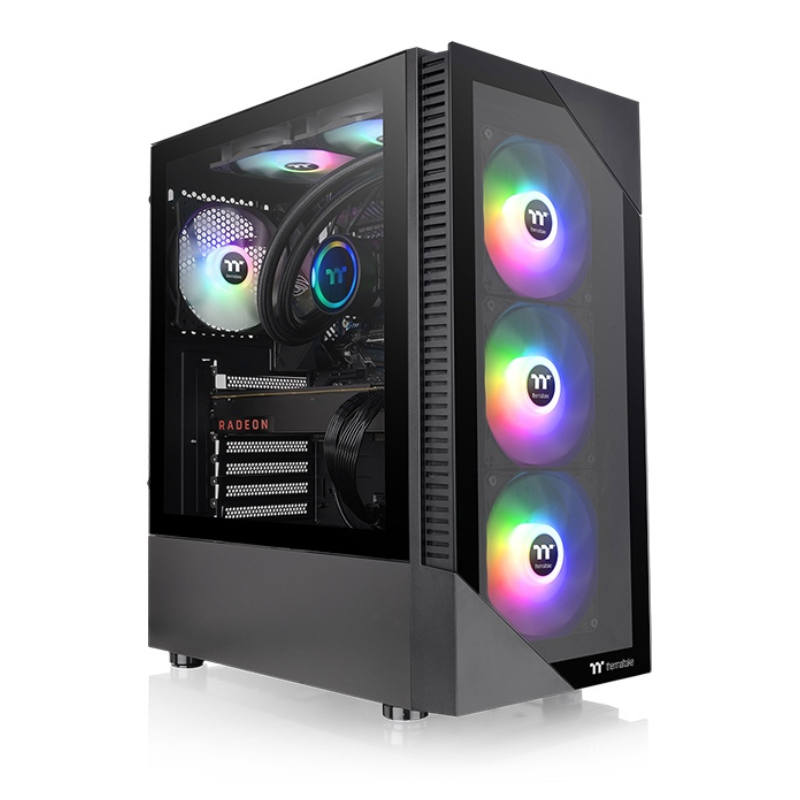 Thermaltake View 200 TG ARGB Midi Tower Negro