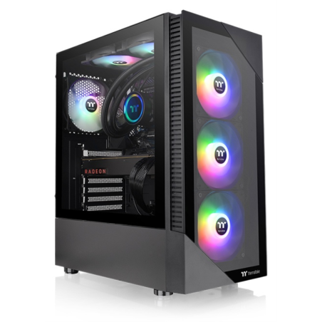 Thermaltake View 200 TG ARGB Midi Tower Negro