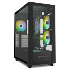 Sharkoon Rebel C60 Midi Tower Negro