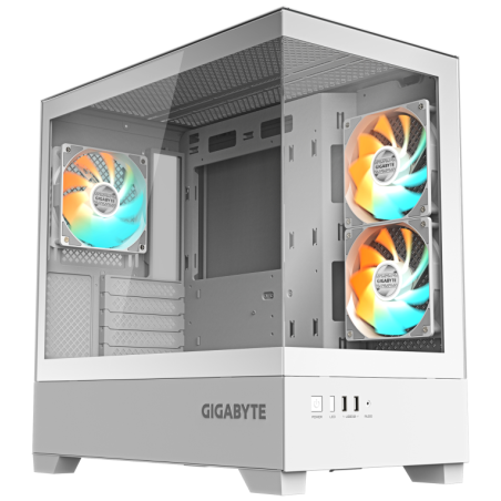 GIGABYTE C201 PANORAMIC ICE Midi Tower Blanco