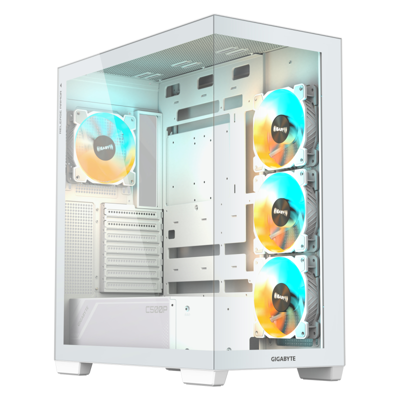 GIGABYTE C500 PANORAMIC STEALTH Midi Tower Blanco