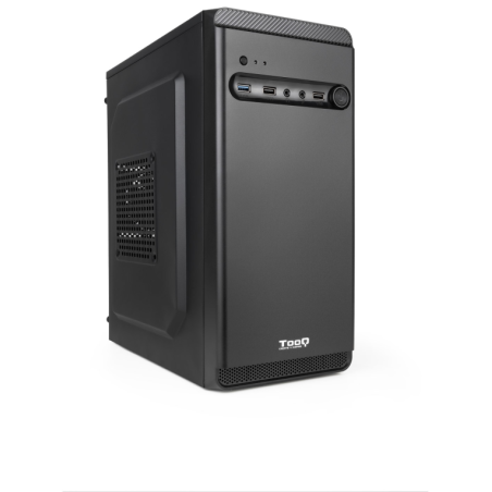 TooQ Caja Minitorre Micro-ATX Negra
